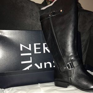 naturalizer jenelle wide calf boot